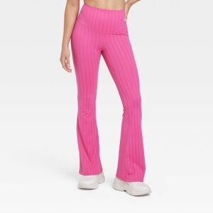 NWT hot pink Joylab flared leggings from Target, size small